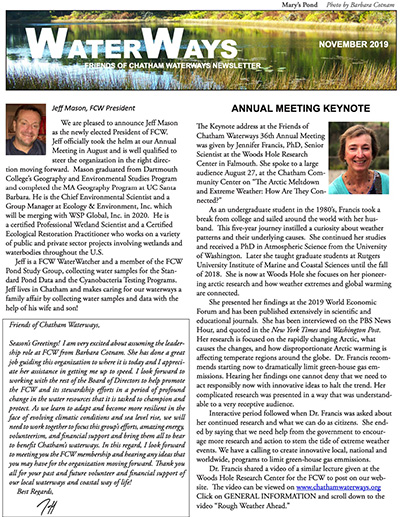 Friends of Chatham Waterways Newsletter 2019 Thumbnail